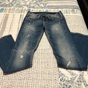 Women’s Silver bootcut jeans